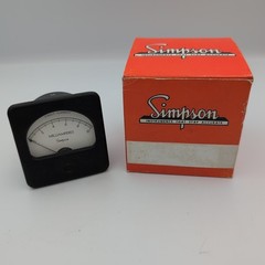 Simpson Electric 60120 DC AMPERES 0-10 Model 1327 (KB)