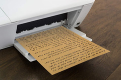 120 Sheets Kraft Paper Letter Sized (8.5X11 Inches) 120 GSM (45LB) Brown Station