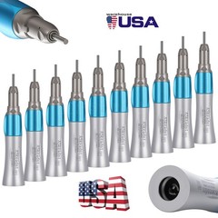 NSK Style Dental Slow Low Speed Straight Handpiece Nose Cone E-type Air Motor