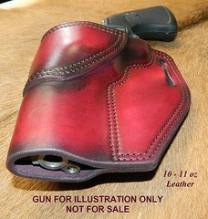 Gary C’s Avenger OWB Left Hand “XH” Holster RUGER NM Blackhawk 3-3/4″ Leather
