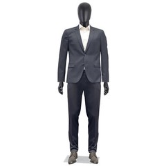 Male Mannequin Dress Form 73″ Adjustable Mannequin Full Body Stand w/Base Black