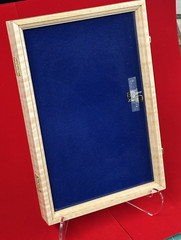 Large Acrylic Easel Stand for our Wood Display Cases