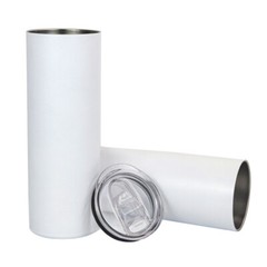 US Stock 25pcs 20oz Matte Taperless Skinny Tumblers Insulated for Sublimation