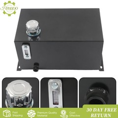 10 Gallon Welded Steel Hydraulic Fluid Reservoir Tank with 2 Inch Suction Port