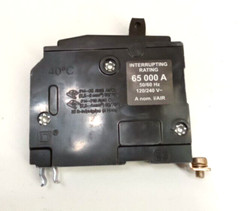 Square D QHB120 Mini Circuit Breaker 20A 1-Pole 120/240VAC 65kA Bolt-On 10pk