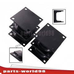 4PCS Fit Stanley Hydraulic Vibratory Plate Compactor Rubber Isolator Shock Mount