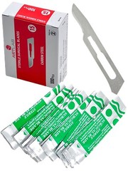 500 EA Surgical Scalpel Blades Surgical Dental ENT Instruments with Free Handle