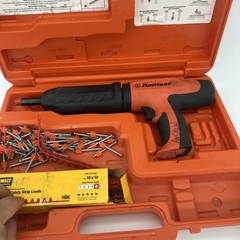 Ramset COBRA+ 0.27 Caliber Powder Actuated Tool Kit with Case and Accessories