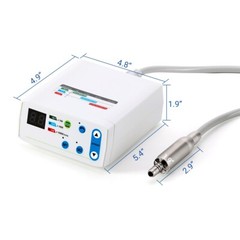 Micromotor LED eléctrico sin cepillo dental spray interno tipo E 3.4Ncm USA