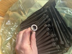 M12 1.75 hex soc hd cap Din 912 12.9 150 mm Metric Bolts 100 Pk Count Box