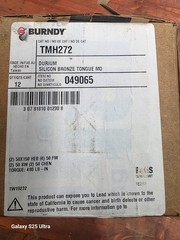 Burndy TMH272 Durium Silicone Bronze Hex Bolt Hardware Kit 1/2″ x 1-1/2″ 049065