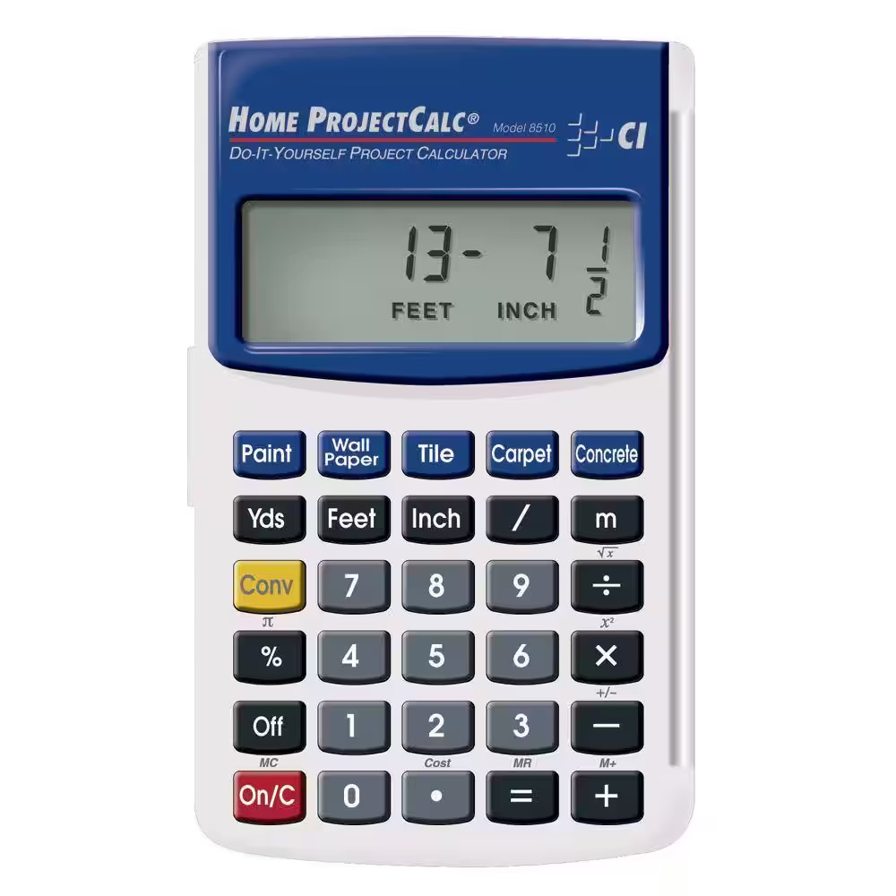 NEW Home ProjectCalc Do-It-Yourself Project Calculator for Easy Accurate Results