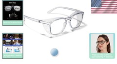 Oversized Anti-Fog Safety Goggles – Perfect Vision for Healthcare Pros