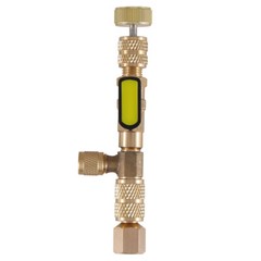 HVAC Tool AC Schrader Valve Core Remover Dual Size 1/4 and 5/16 Port Installer