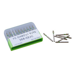 Dental Endo Diamond Burs FG Pointed Football 368/023C Coarse Grit High Speed