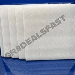 1/2” Polyethylene Foam Sheets 12” x 12” Packing Shipping Cushioning (Lot of 10)