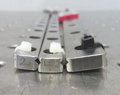 C191605 Lot 3 Schneeberger MN9/MN14 Linear Bearing Slide Rails 290mm/465mm
