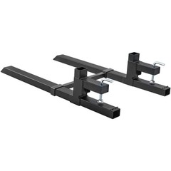 VEVOR Pallet Forks 2000/4000 lbs Bucket Clamp on Skid Steer Loader 43” 60”