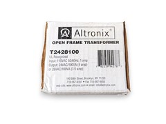 Altronix T2428100 Open Frame Transformer (NEW IN BOX)