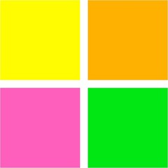Textsurfer Classic Highlighters – 4 Colors Rainbow Set with Stand, Ultra-Soft