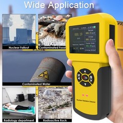 Nuclear Radiation Detector Radioactive Meter Geiger Counter Beta Gamma X-Ray US