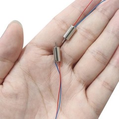 uxcell 2 Pcs DC 1.5V-3.7V 40000RPM Speed 6mm X 12mm Mini Micro Coreless Motor