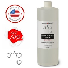 32 oz. Benzyl Benzoate USP/NF Wholesale Cas: 120-51-4 Bulk for Aroma, Cosmetics