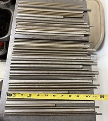 12L14 Steel Bar Lot – Round, Square,Hex – 57 PCS – 16.40 LBS – Screw Machine
