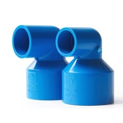 PVC Reducing 90° Elbow Pipe Fitting Joint Water Pipe Socket Coupling 20mm~110mm
