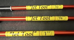 Jet Tool Plumbing Tool Kit for 1/2 in 3/4 in 1 in Pipes w/ Yellow Case