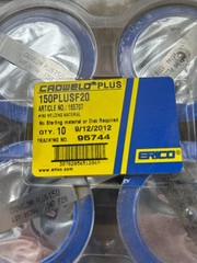 Erico Cadweld 150PlusF20 exothermic weld metal material, clamshell lot of 10.