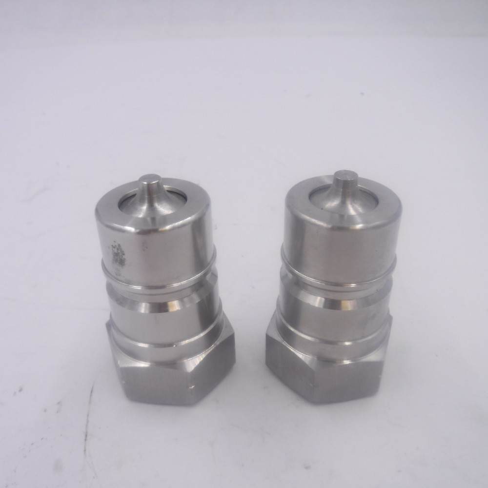 2 Pack Hydraulic Quick Coupler Male, 3/4″ Female Threads