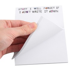 Funny Sticky Note, to Do List Notepad Funny Stationery, Office Supplies,8999