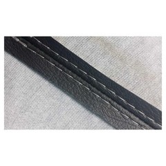 Gray PVC Leather Console Lid Cover Dodge Challenger 2015-2019 DOD-CHA-1520