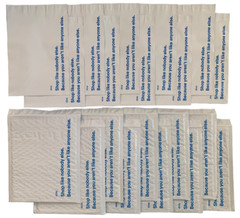 eBay SHIPPING SUPPLIES STARTER KIT 20 PADDED BUBBLE and POLYMAILER ENVELOPES