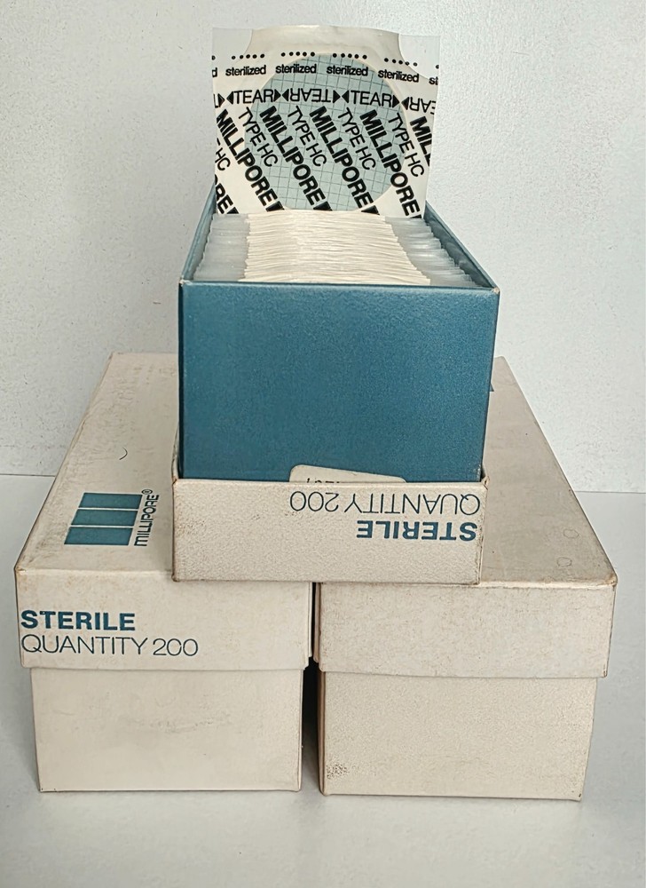 3 Box Lot Millipore S-Pak Membrane Filters Type HC 0.45um 47mm NOS Open Box