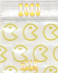 100 PACK PIGGY BANKS 125125 APPLE MINI ZIP BAGGIES 1.25×1.25″