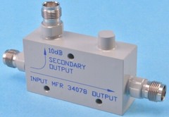 Midwest Microwave RF Directional Coupler 7GHz 18GHz 10dB ± 1dB 50W TNC