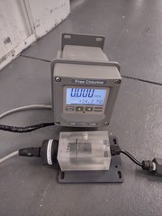 ATI Q46 Chlorine Analyzer Free Chlorine Monitor with CL2 Sensor S/N A10-624