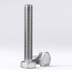 DIN933 Hex Head Screws Hex Bolt A2 304 Stainless Steel UNC 10#-32*1/2to5/8-11*4