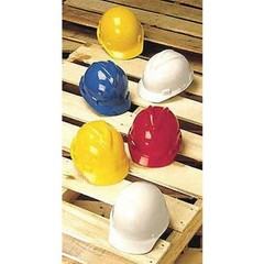 Msa Safety 10034032 Hard Hat, V-Gard 500, Polyethylene, 6 Point Ratchet, Type