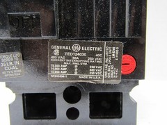 NEW GE TED124030WL 30 Amp 480V 2-Pole Circuit Breaker 30A 250 VDC TED124030