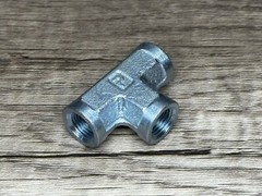 Parker Female Pipe Tee 1/8″ NPTF 1/8 MMO-S Tee 1/8 FNPTx1/8 FNPTx1/8 FNPT