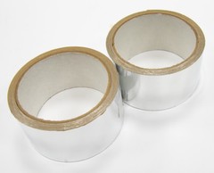 24 Rolls of Silver HVAC Aluminum Foil Tape – 1.89″ x 10 yds