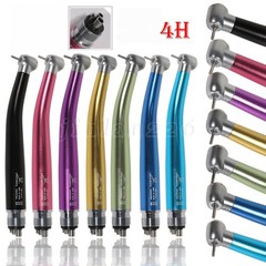 USA Push Button Dental High Speed Handpiece Single water spray Air Turbine 2/4H