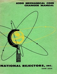 National Rejectors Vintage Manuals, Select Model. Reprint, CD or Thumb drive