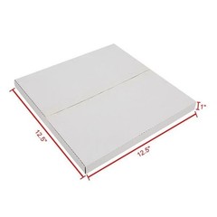 25pcs White Vinyl Record LP Shipping Mailer Boxes 12.5″x12.5″x1″ Album Paper Box
