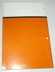 Case 688 Excavator Operators/Owners/Maintenance Manual 9-11601 6/88 ORIGINAL!