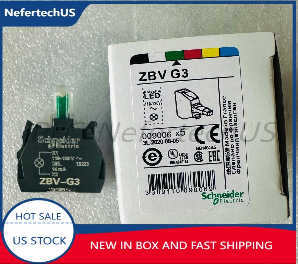 ORIGINAL Schneider Electric ZBV-G3 ZBVG3 LED MODULE Free Shipping from USA