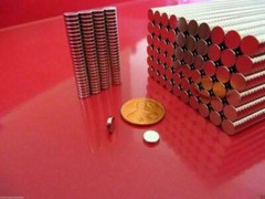 Lot Neodymium Magnets Round Disc N35 Super Strong Rare Earth 6mm X 1.5mm Fridge